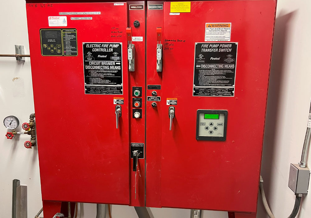 HVAC system inspection with thermal imaging